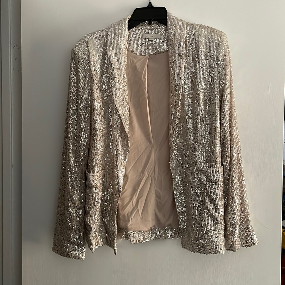 Boutique sequin blazer
